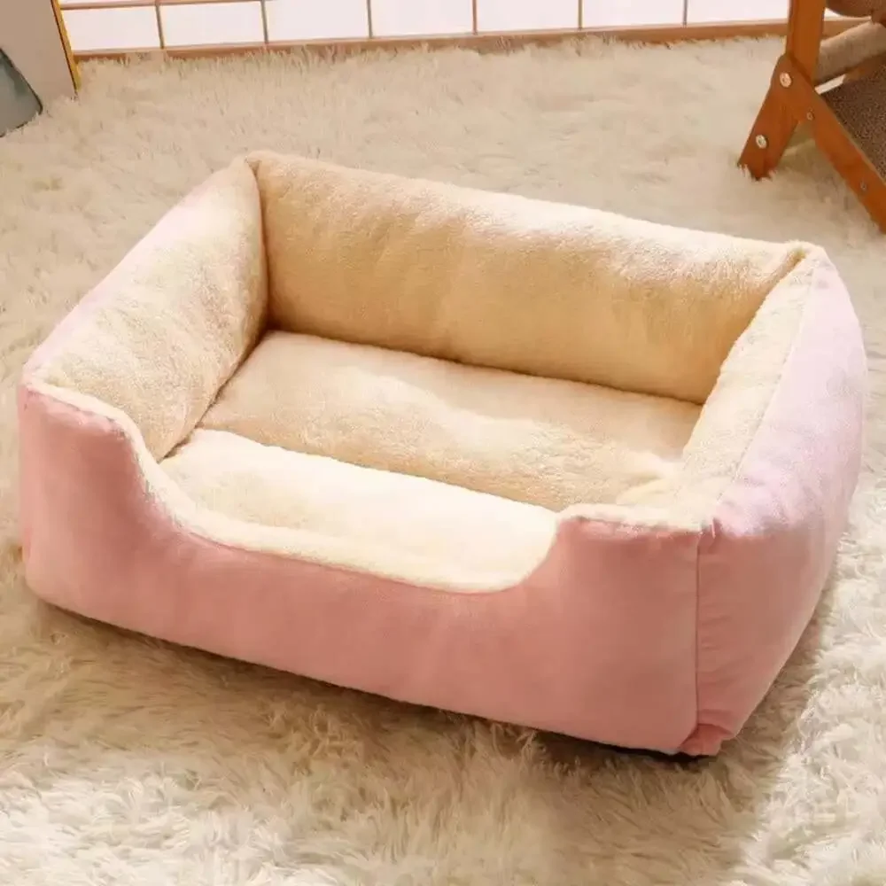 Bed for Cats Pet Products Cushions Kitten Winter Accessories Dog All Houses Supp